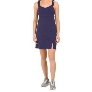 SINCERELY JULES  GOLF TENNIS DRESS WITH BUILT IN BODYSUIT NAVY BLUE. Size L NWT
